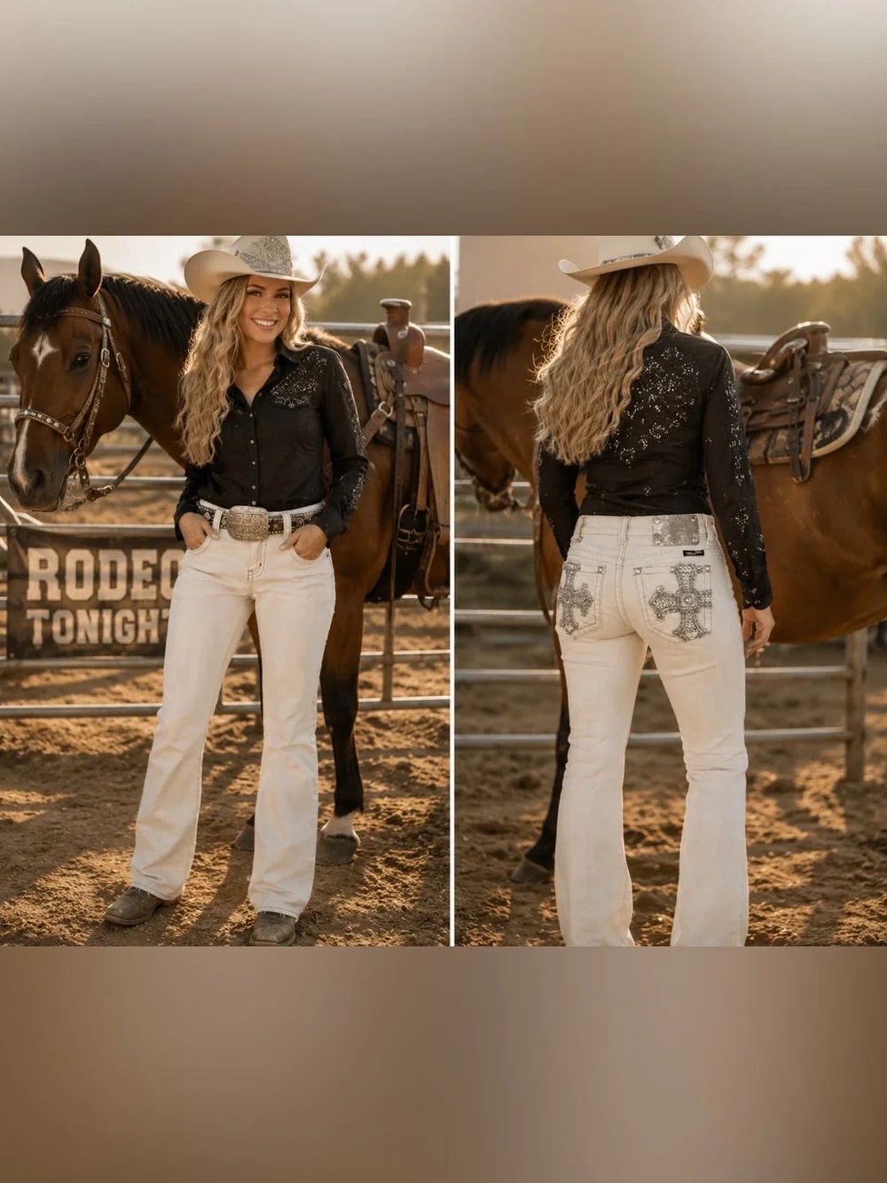Miss Me White Bootcut Jeans Rhinestone Cross Pockets Western Cowgirl Y2K Size 30
